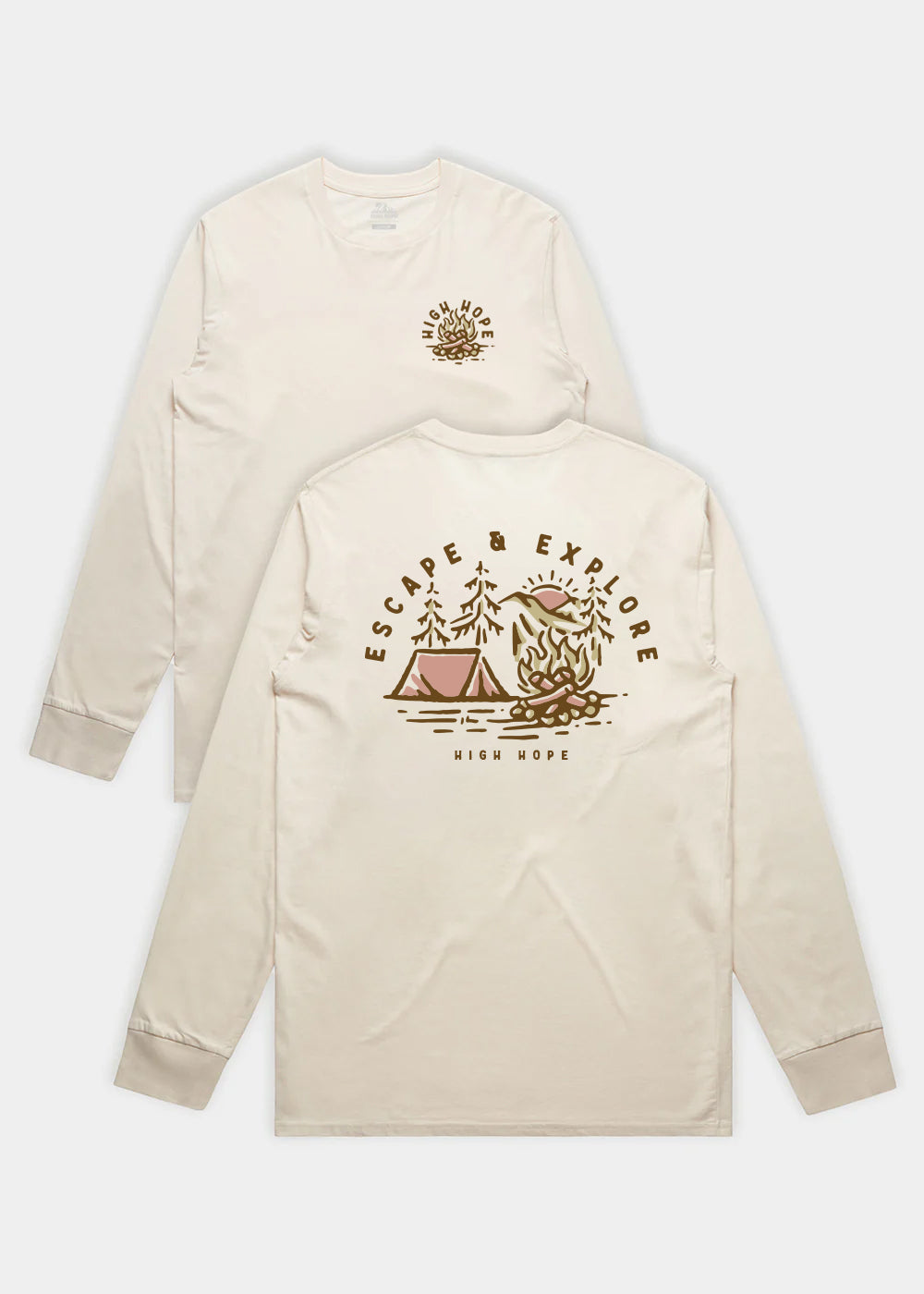 Escape Long Sleeve / Back Print