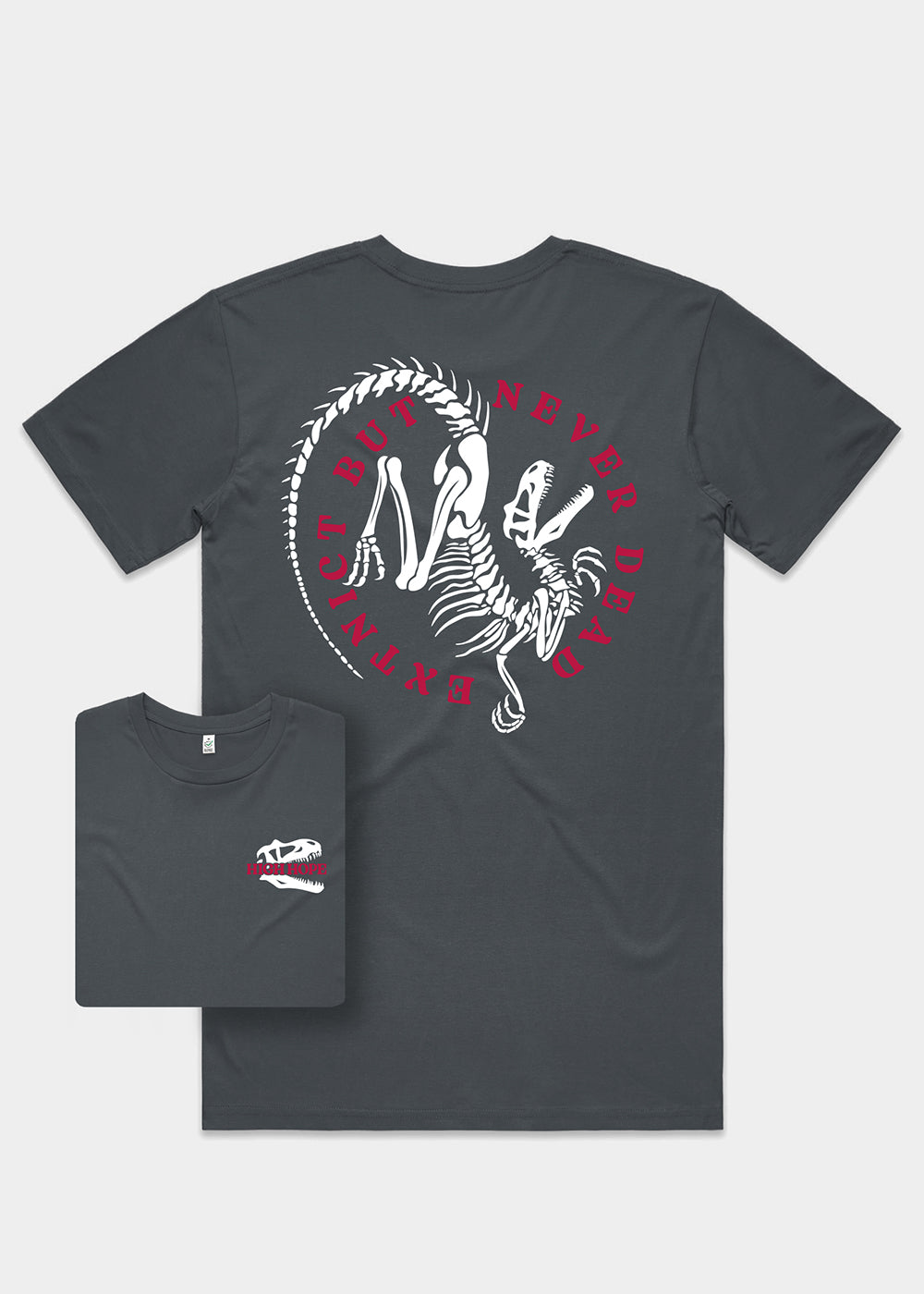 Fossil T-shirt / Back Print