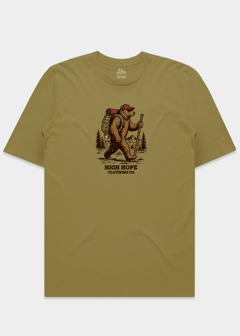 Trail Bear T-shirt / Front Print