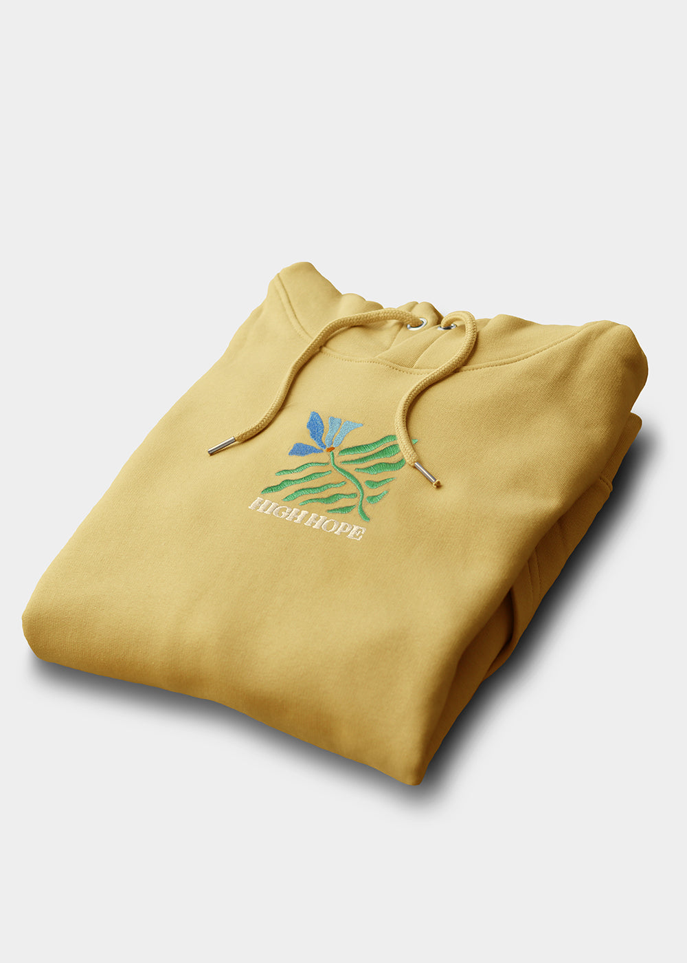 Botanical Logo Embroidered Hoodie