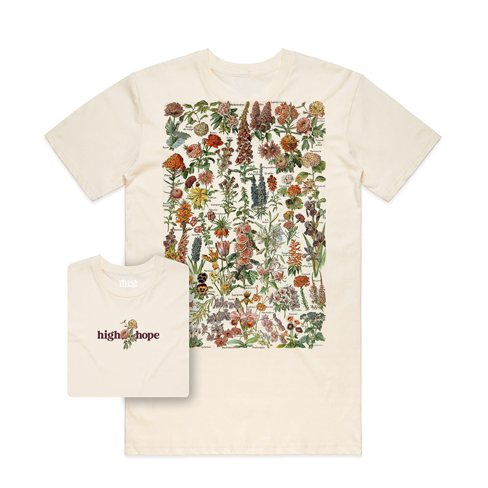Fleur T-shirt / Back Print