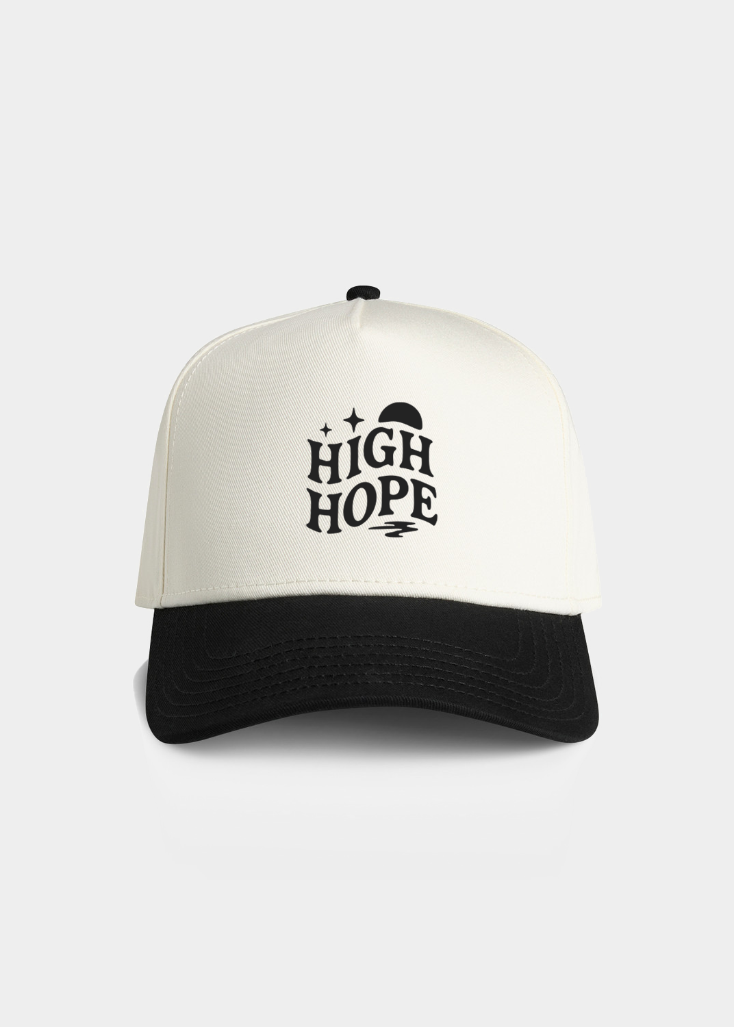 Wavy Logo Frame Cap