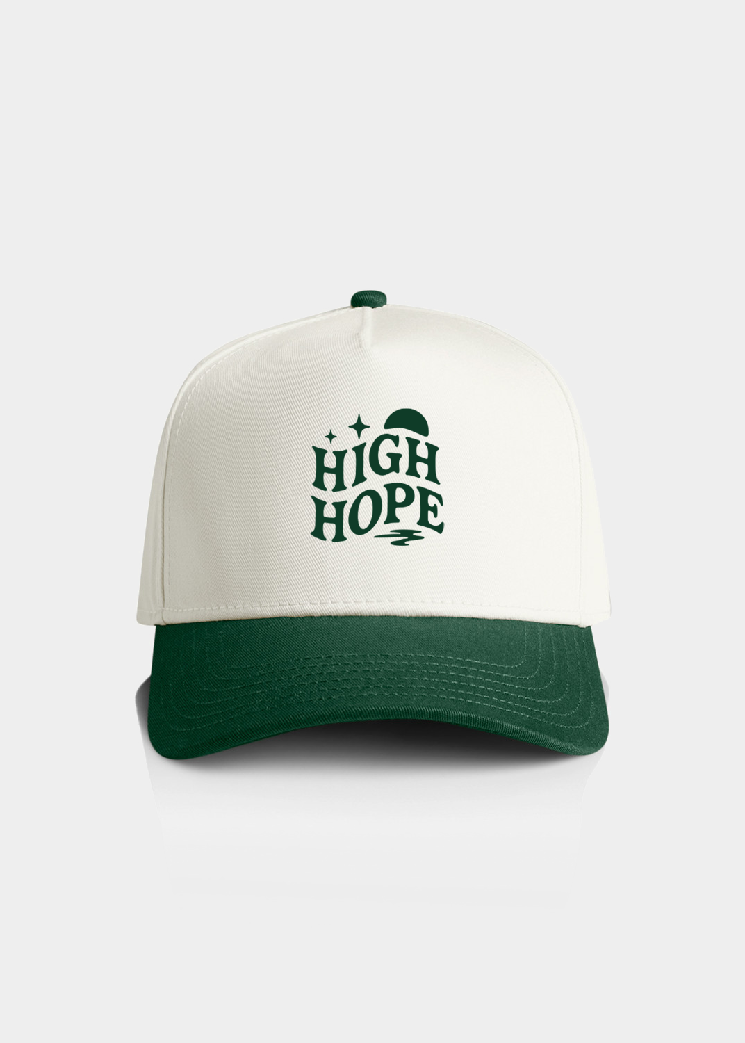Wavy Logo Frame Cap