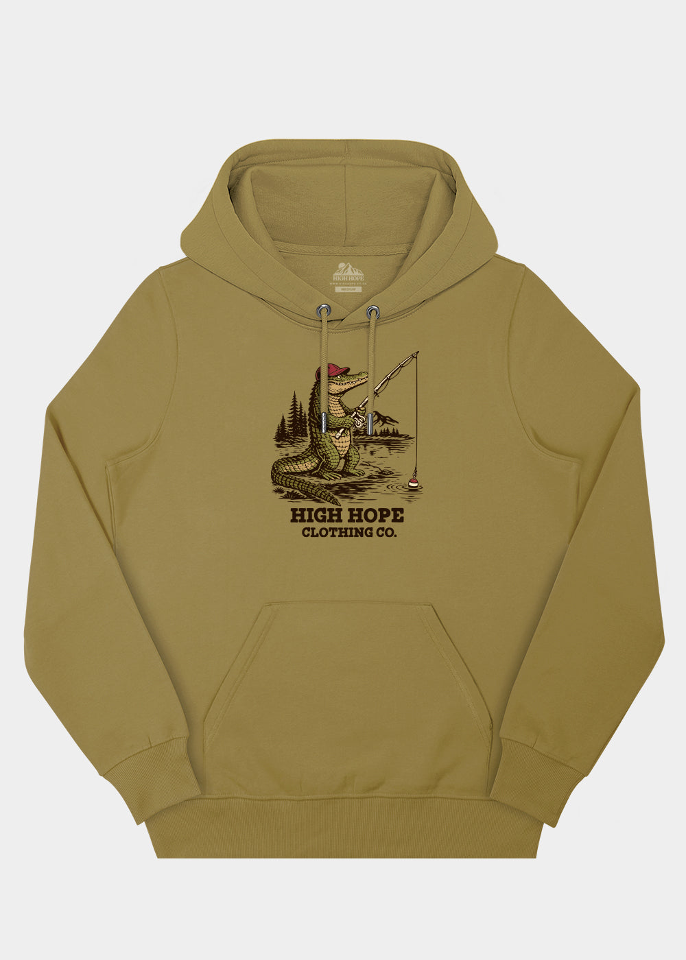 Gator Grint Hoodie / Front Print