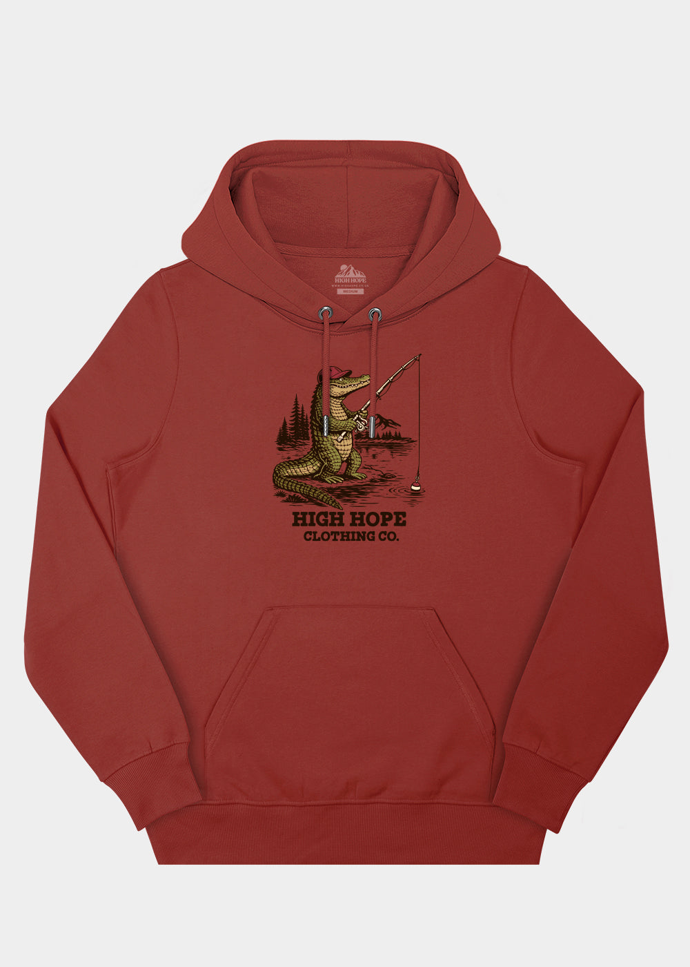 Gator Grint Hoodie / Front Print