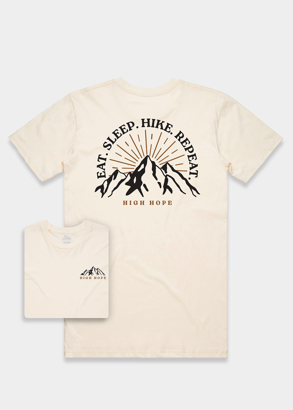 Hike T-shirt / Back Print