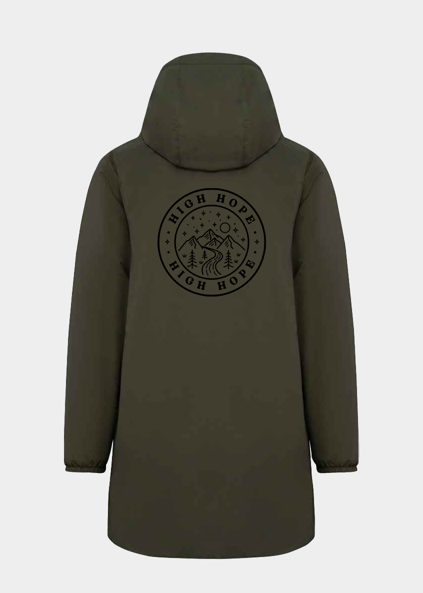 Unisex Sherpa Lined Waterproof Jacket
