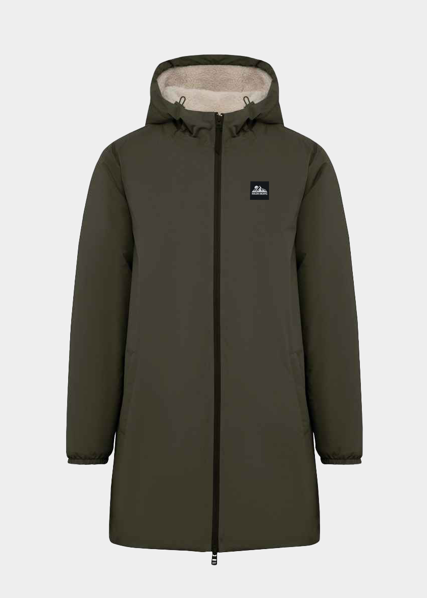 Unisex Sherpa Lined Waterproof Jacket