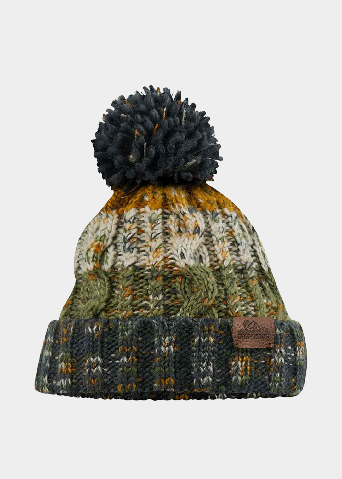 Knit Pom Beanie