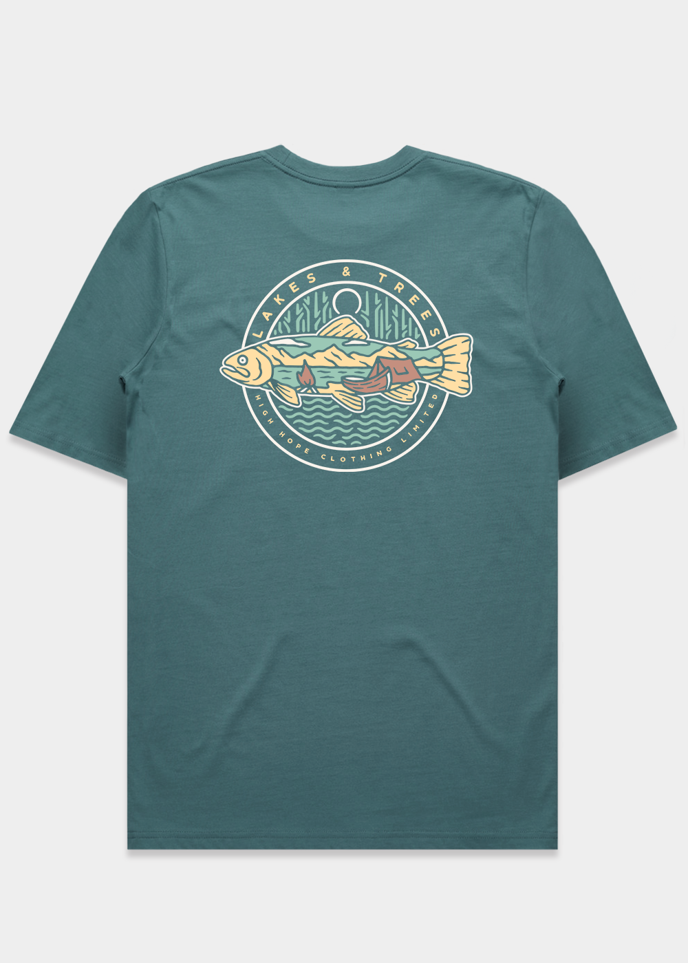 Lakes & Trees T-shirt / Back Print