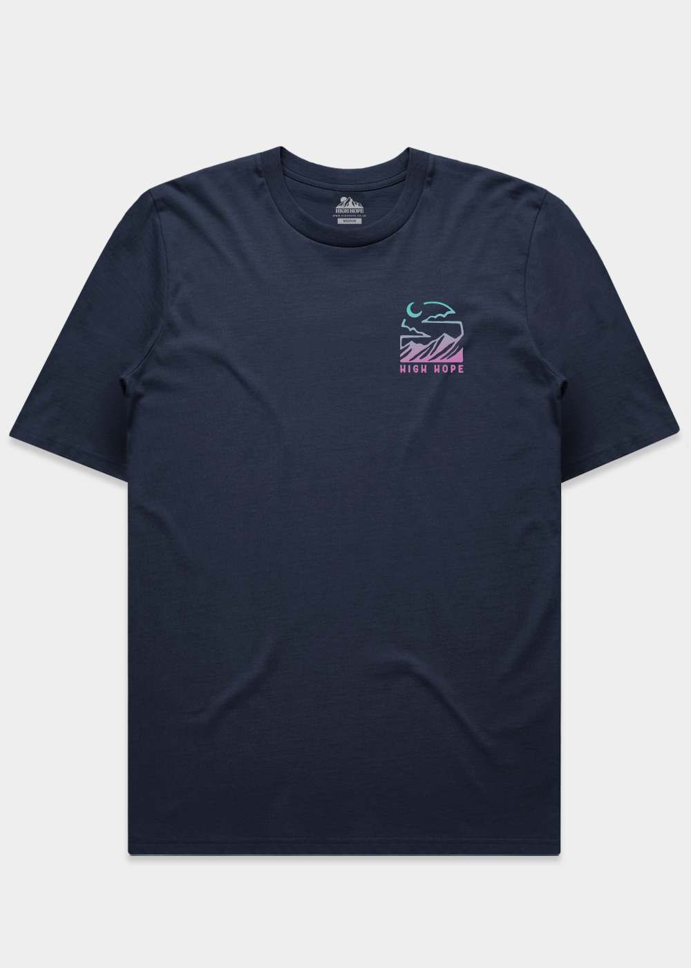 Midnight Mountains T-shirt / Back Print