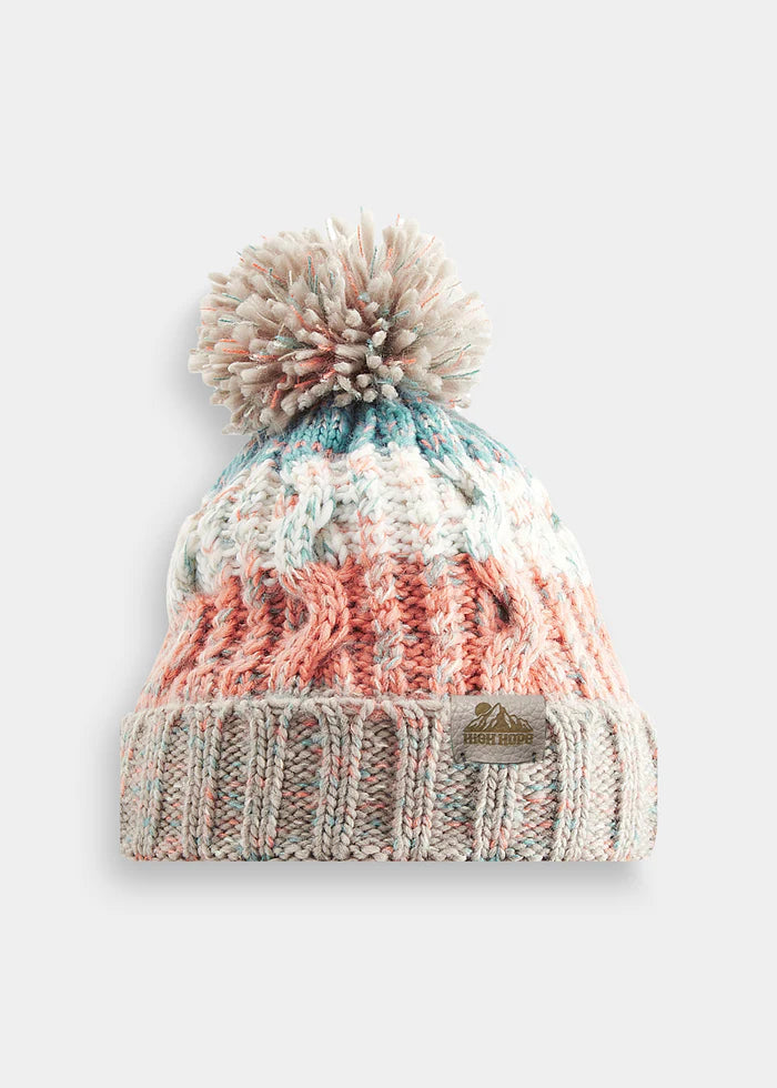 Knit Pom Beanie