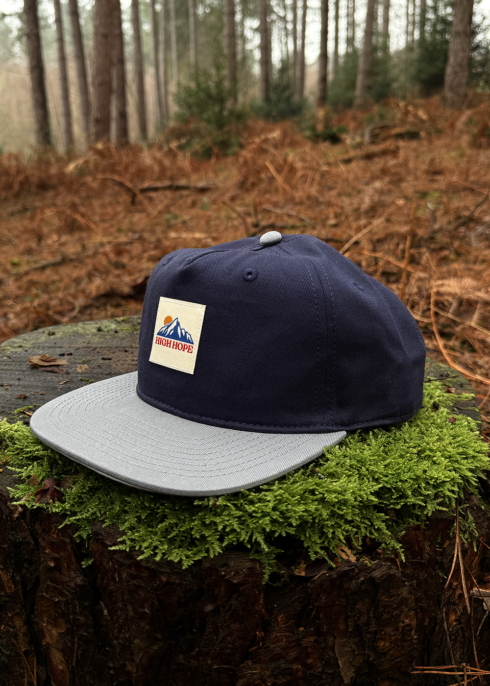 Patch Two-tone Cap