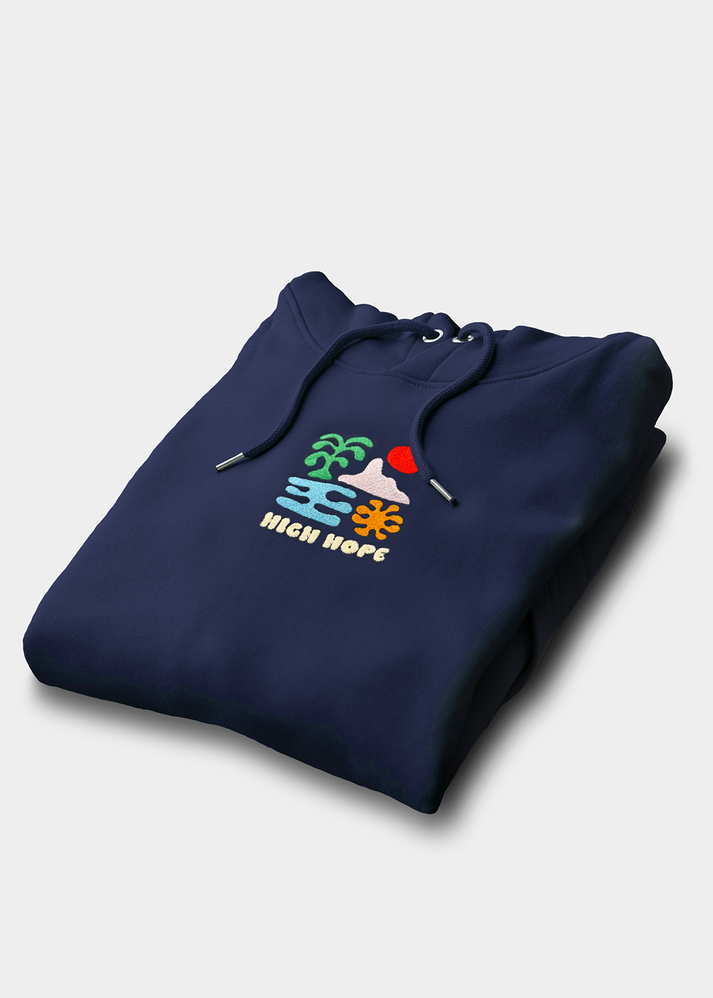 Organic Planet Hoodie / Embroidered