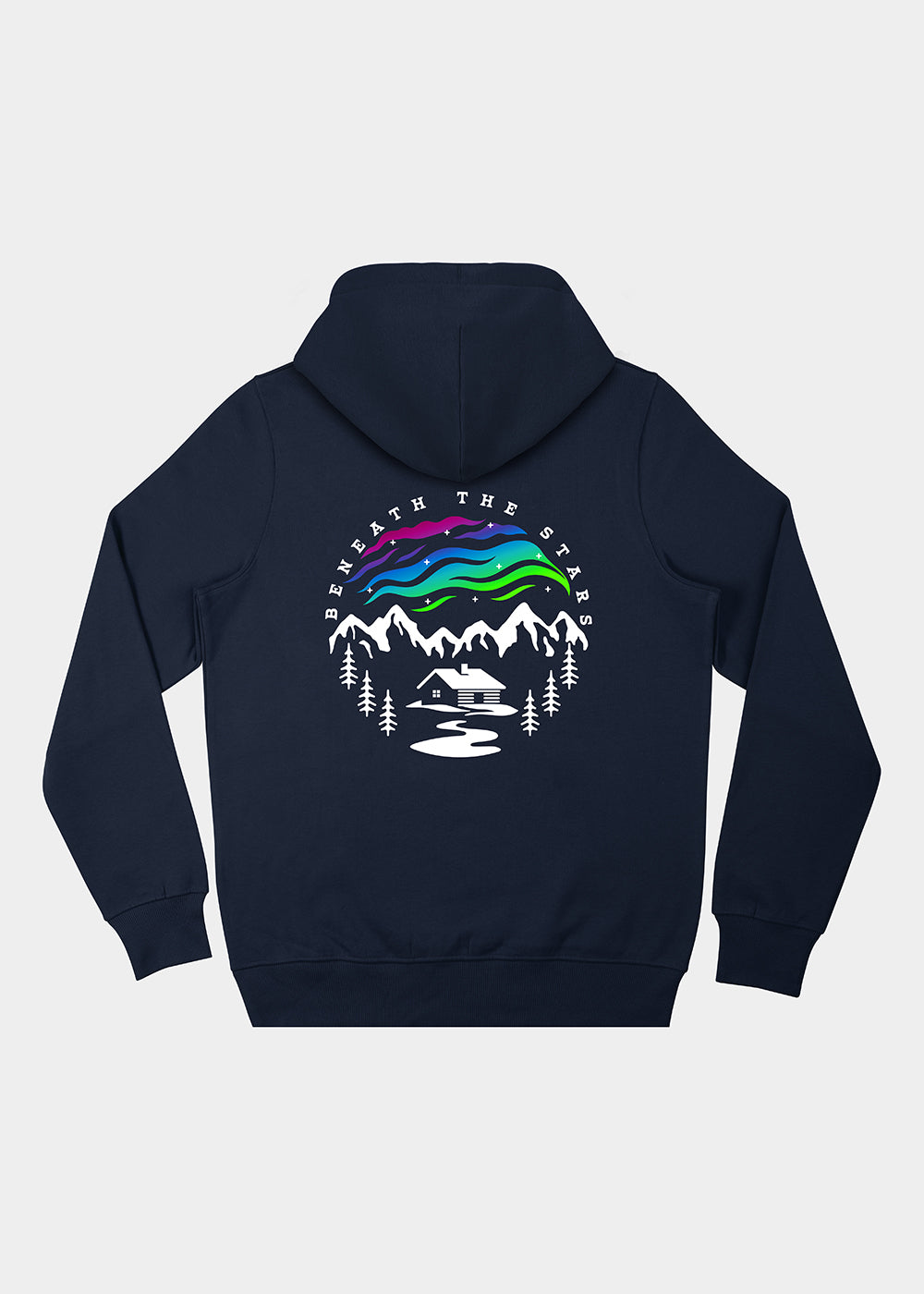 Northern Lights Hoodie / Back Print