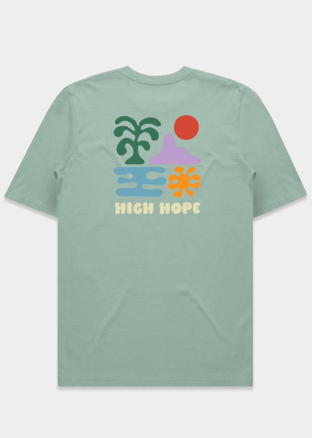Organic Planet T-shirt / Back Print
