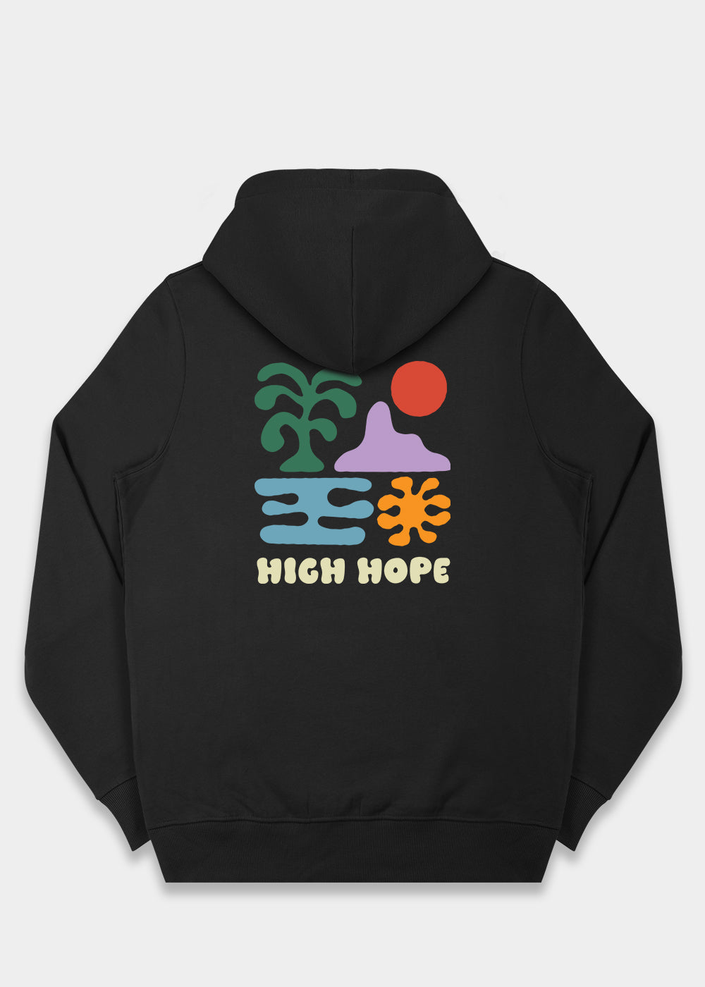 Organic Planet Hoodie / Back Print