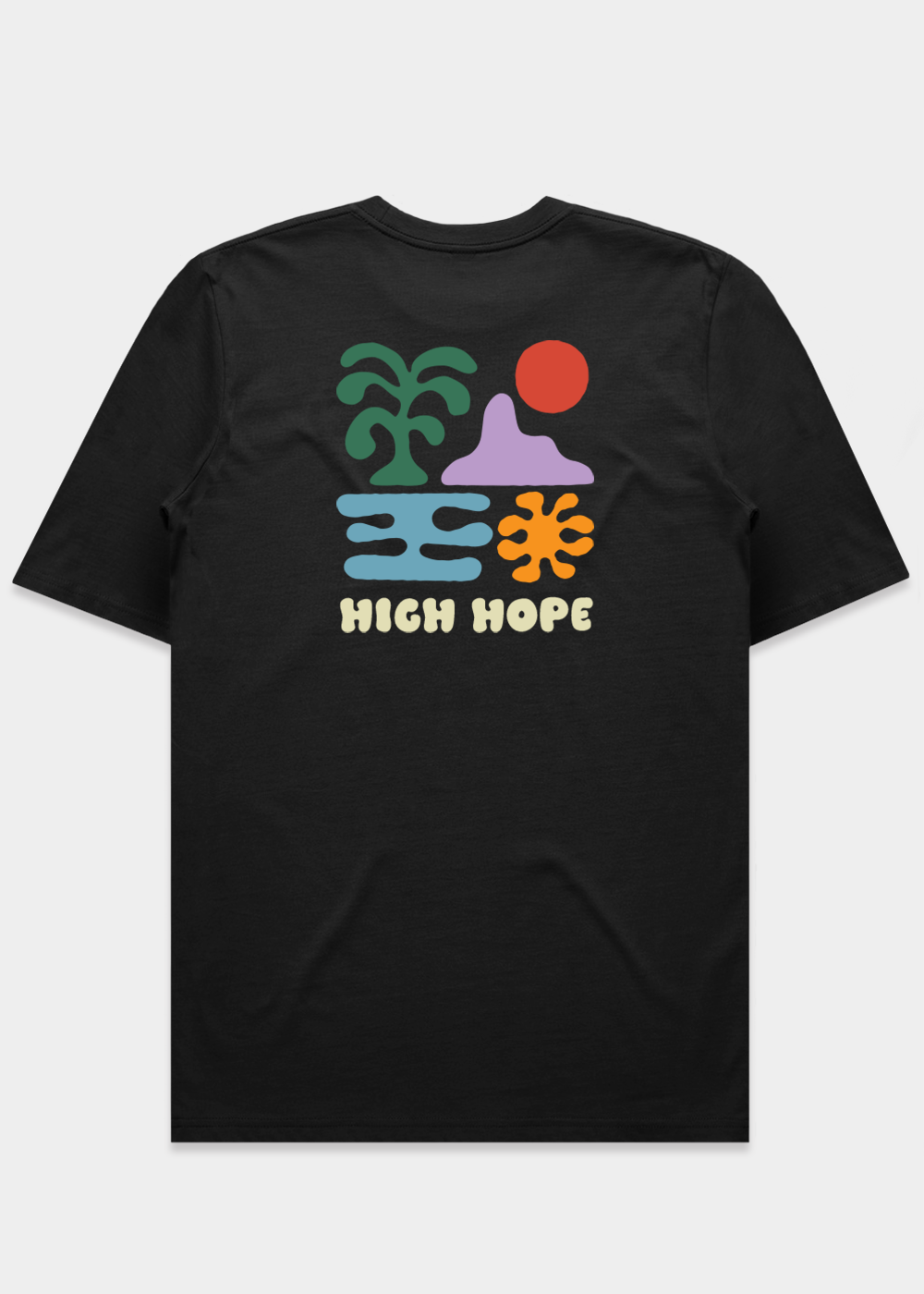 Organic Planet T-shirt / Back Print
