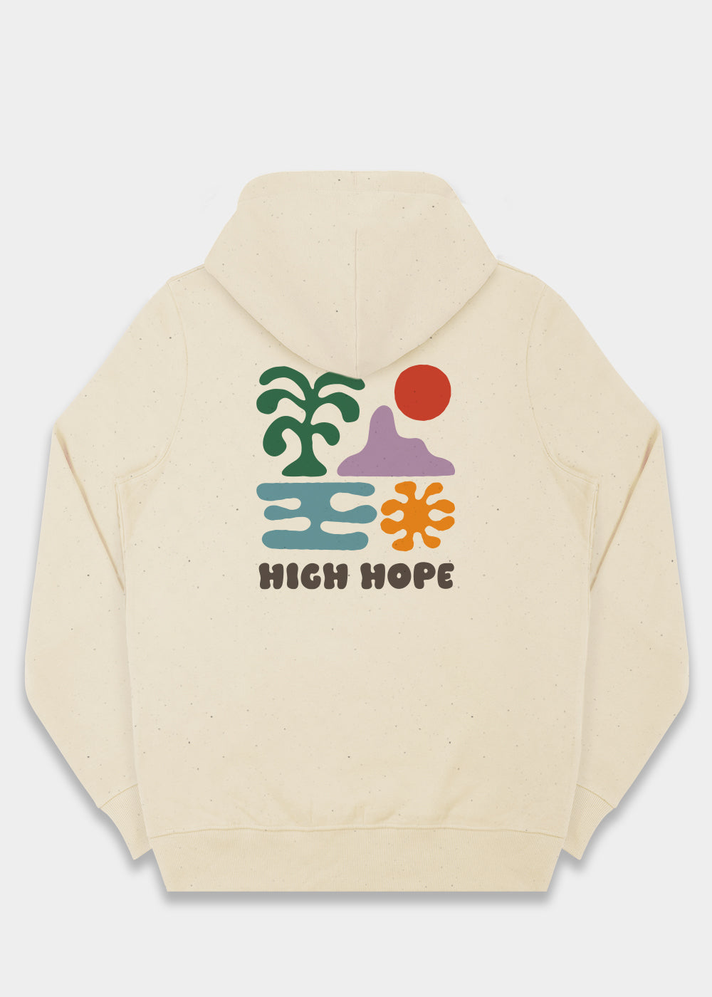 Organic Planet Hoodie / Back Print