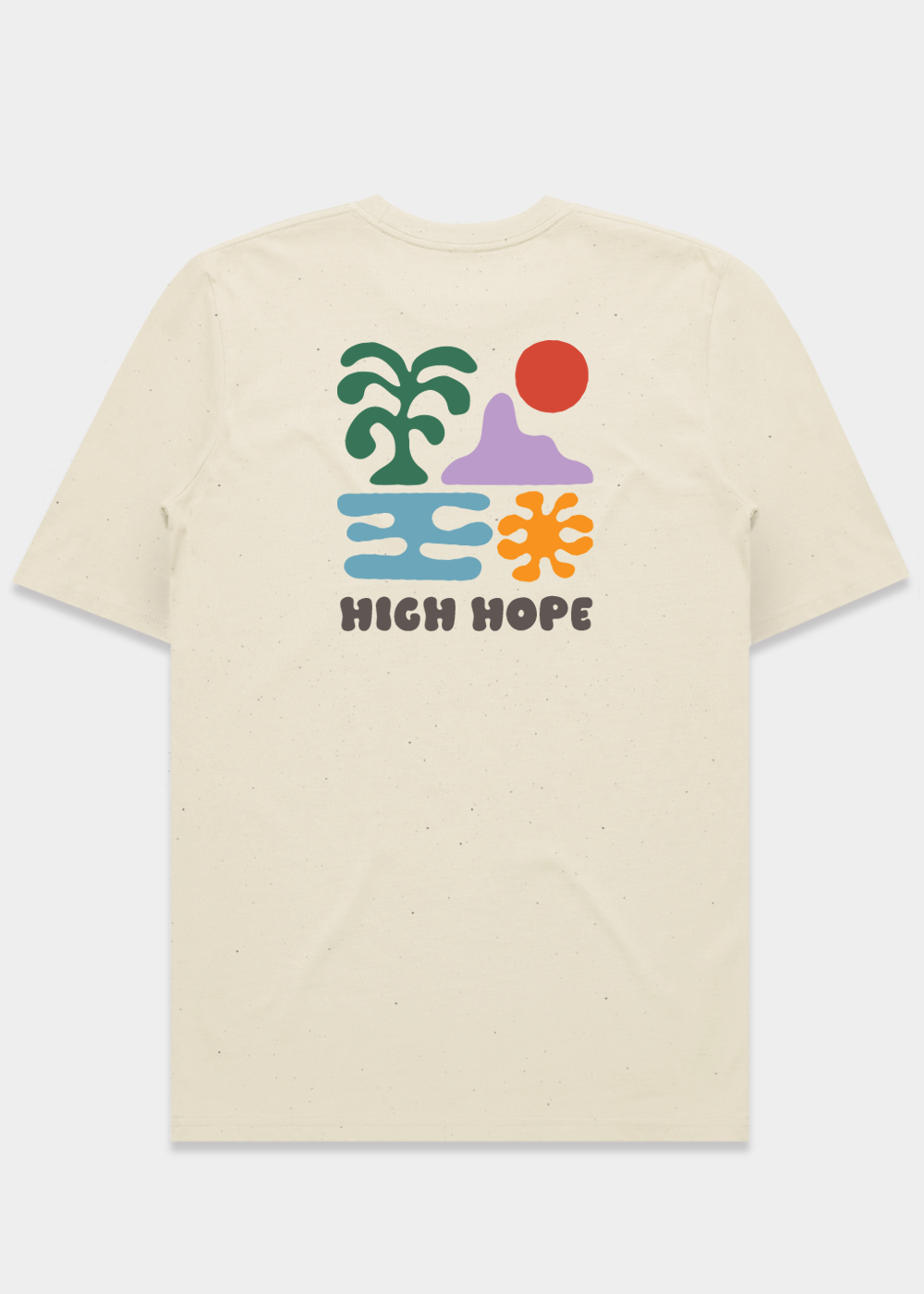 Organic Planet T-shirt / Back Print