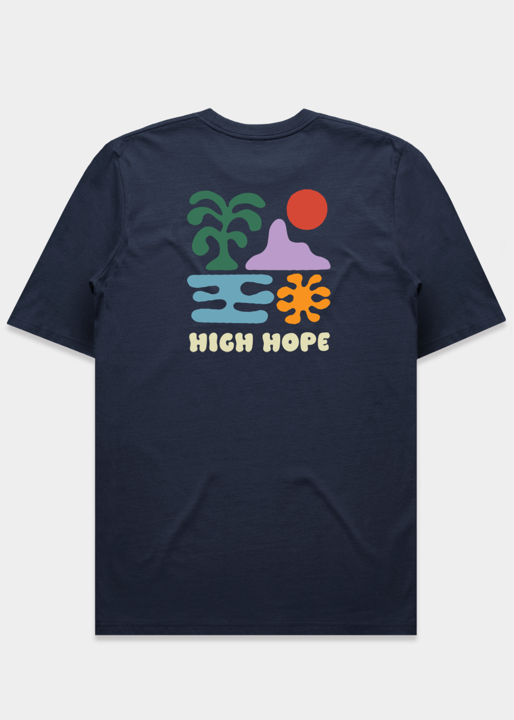 Organic Planet T-shirt / Back Print