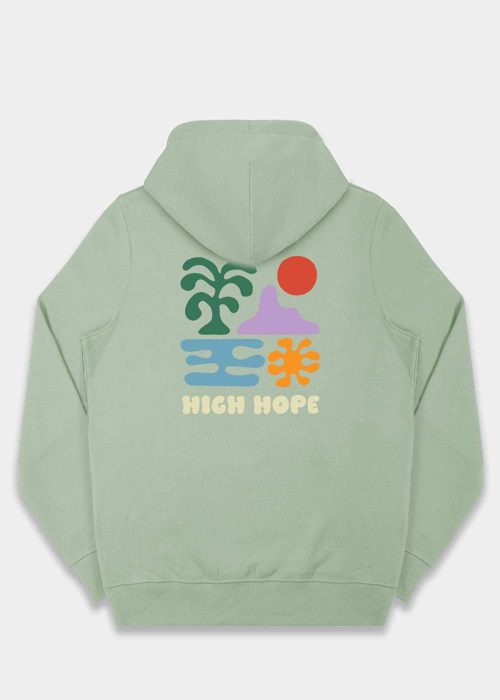 Organic Planet Hoodie / Back Print
