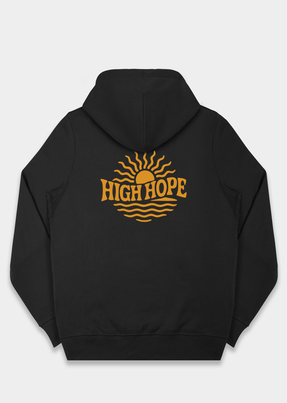 Rays & Waves Hoodie / Back Print