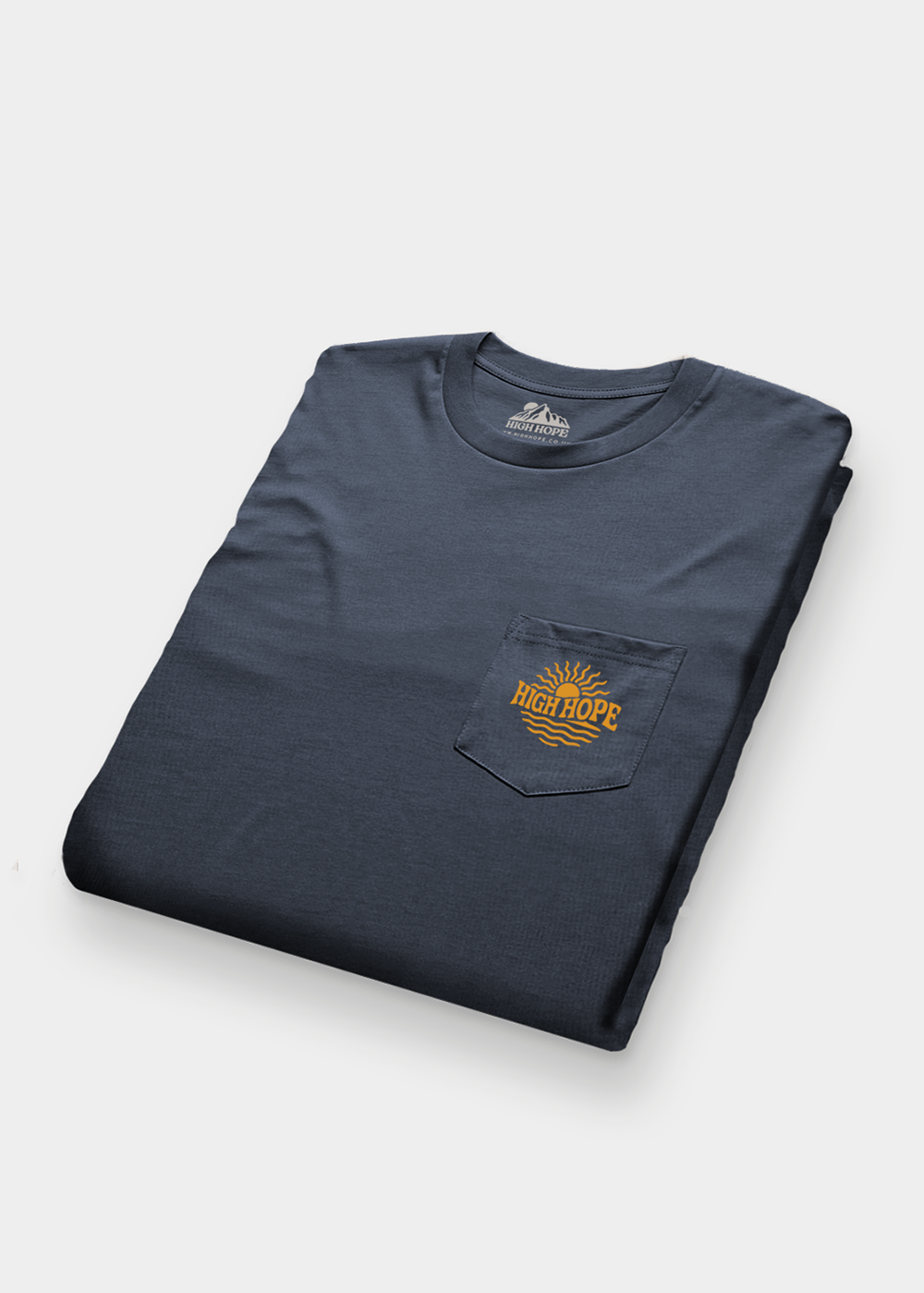 Rays & Waves Heavyweight Pocket Tee