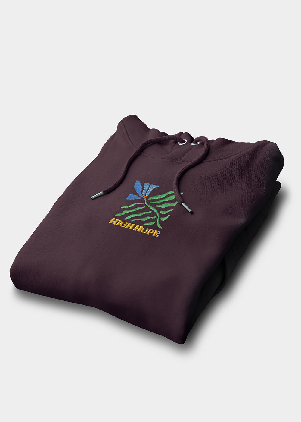 Botanical Logo Embroidered Hoodie