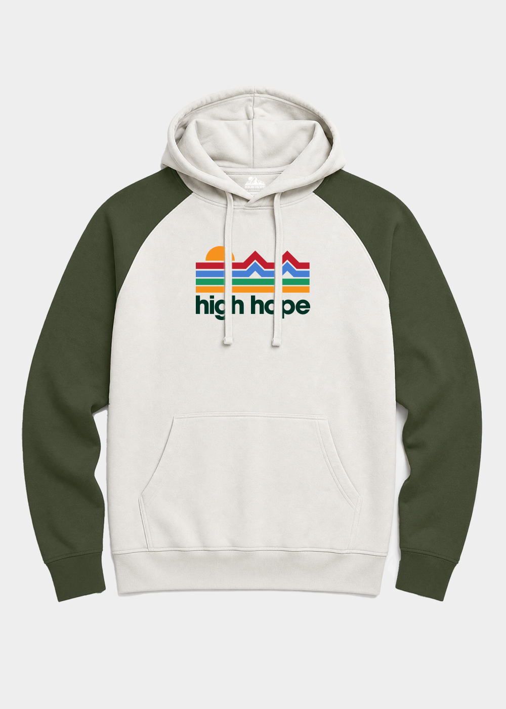 Retro Logo Contrast Hoodie