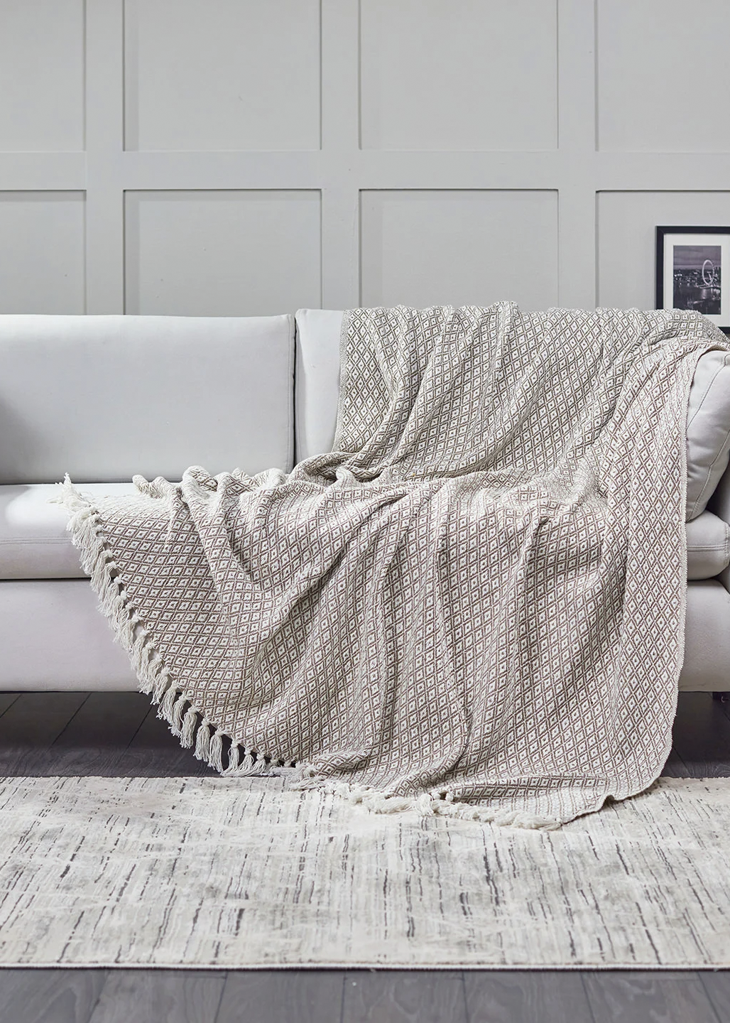Oxford Recycled Throw