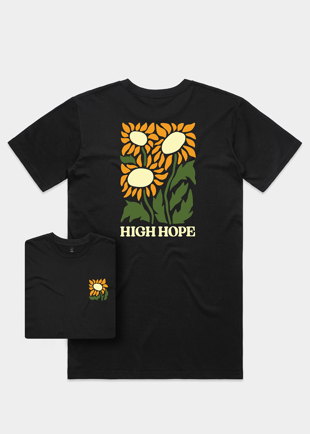 Sunflower T-shirt / Back Print