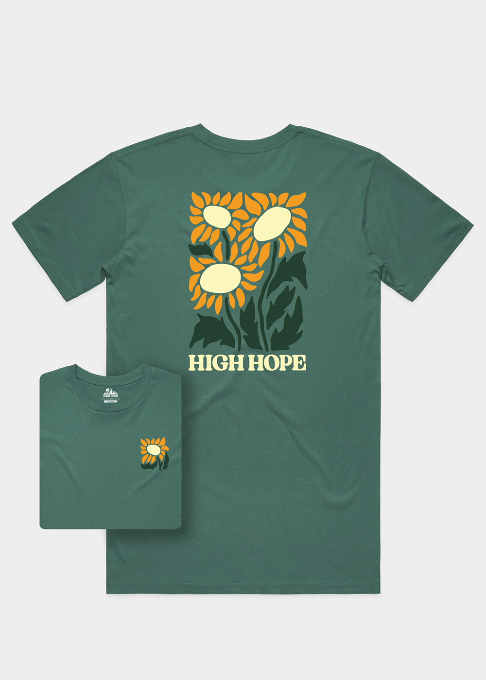 Sunflower T-shirt / Back Print