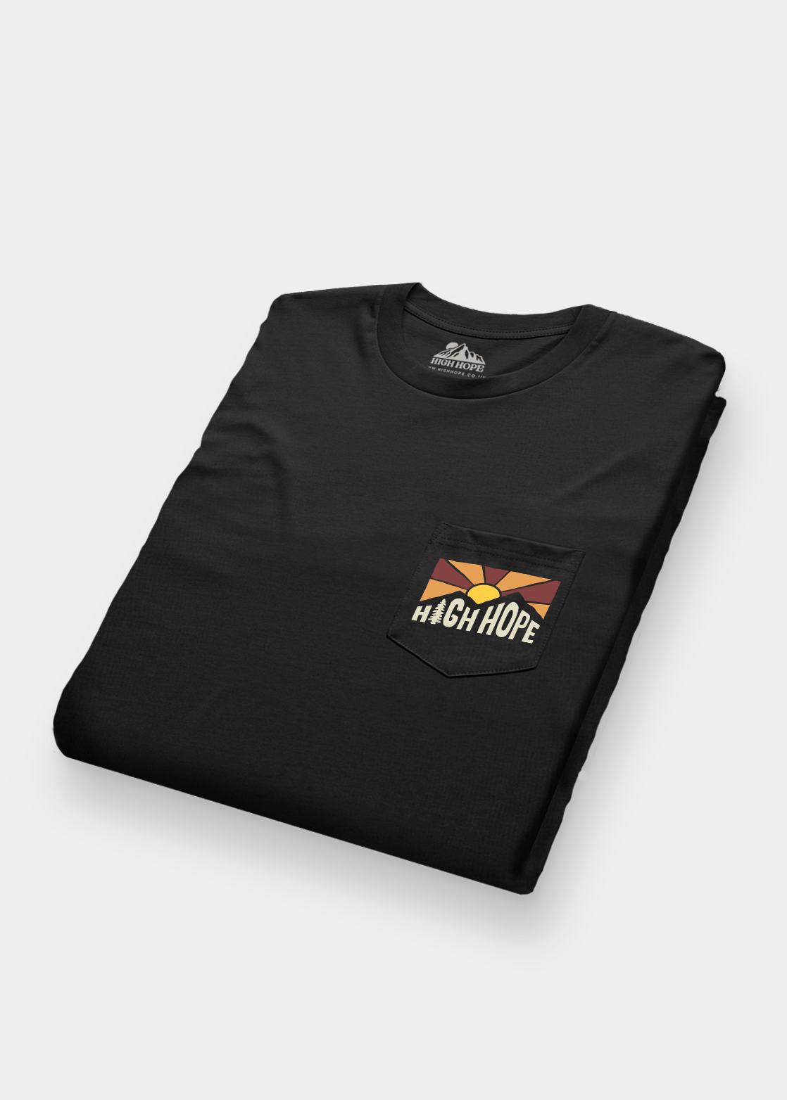 Sunset Heavyweight Pocket Tee