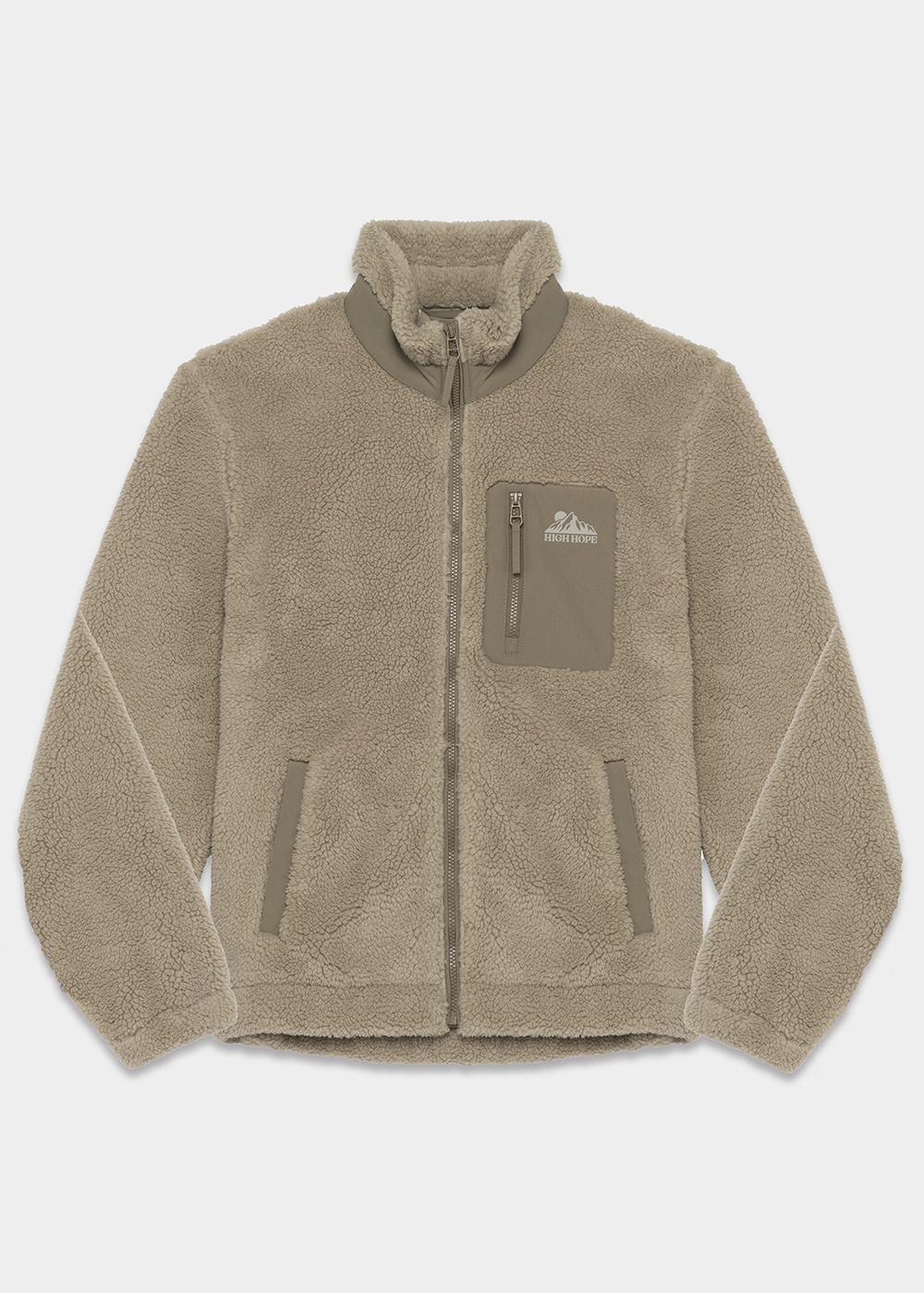 Logo Unisex Sherpa Jacket