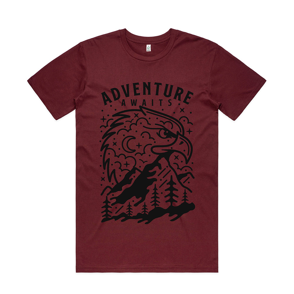 Adventure Awaits T-shirt / Front Print