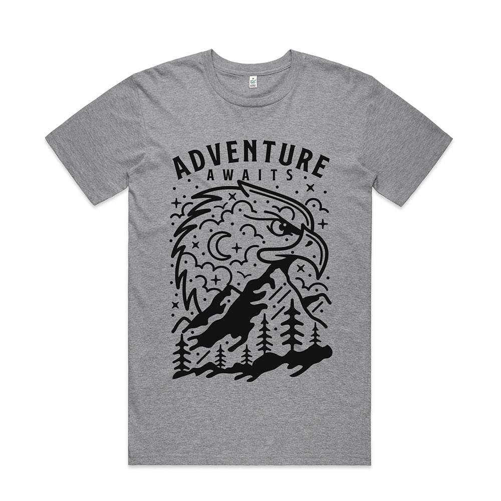Adventure Awaits T-shirt / Front Print