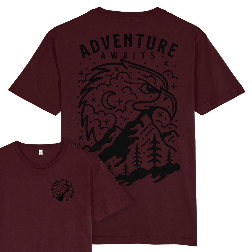 Adventure Awaits T-shirt / Back Print