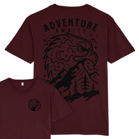 Adventure Awaits T-shirt / Back Print