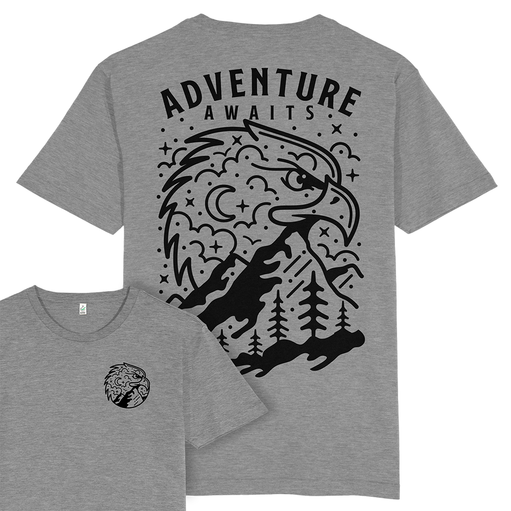 Adventure Awaits T-shirt / Back Print