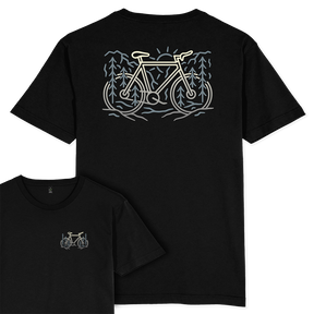 Bike Scene T-shirt / Back Print