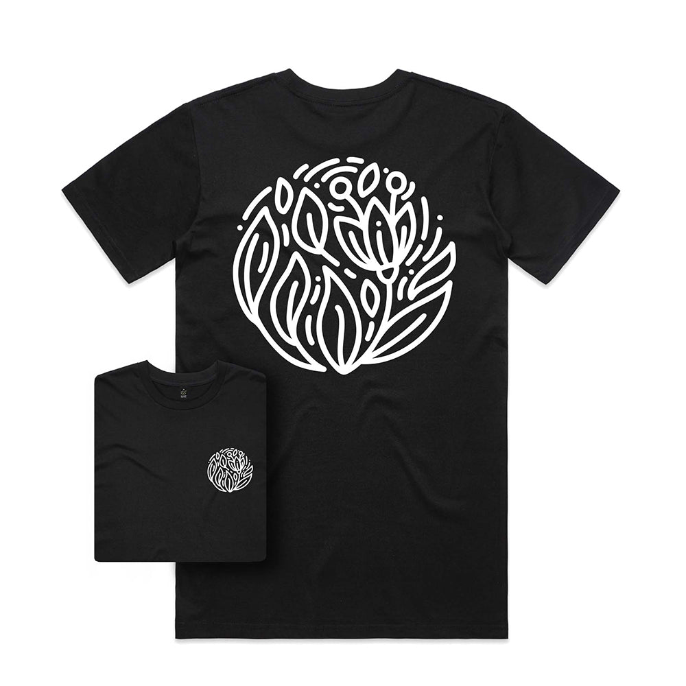 Botanic Emblem T-shirt / Back Print