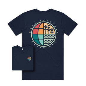 Earth Day T-shirt / Back Print
