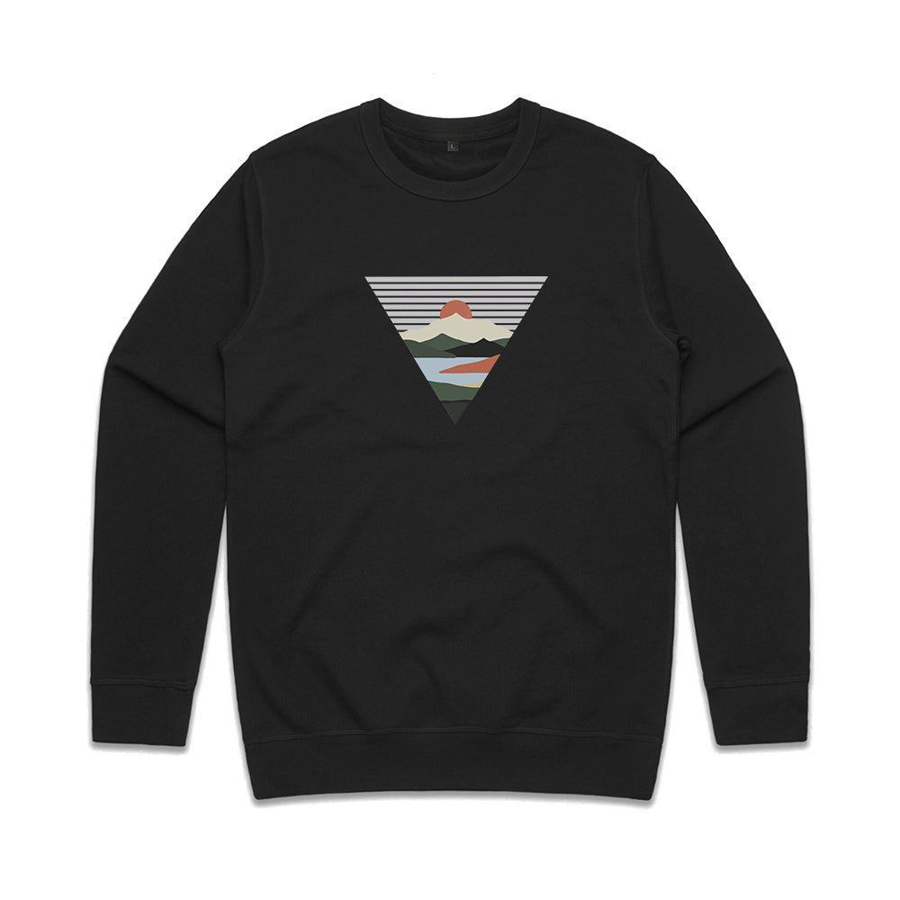 Escape The Mountains Sweatshirt / Front Print