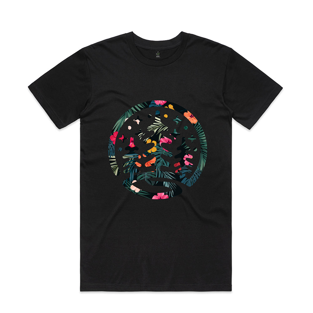 Floral Logo T-shirt / Front Print