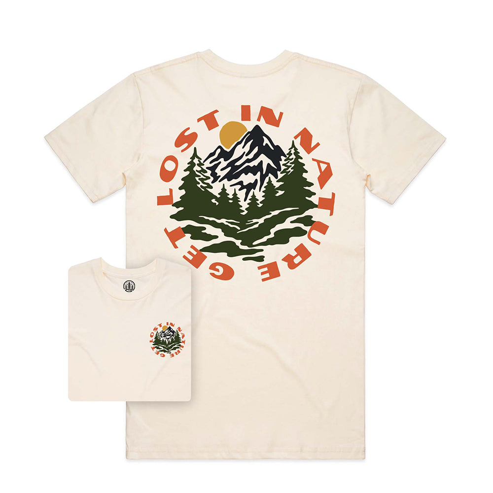 Get Lost in Nature T-shirt / Back Print
