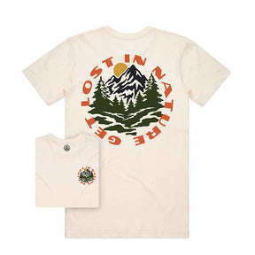 Get Lost in Nature T-shirt / Back Print