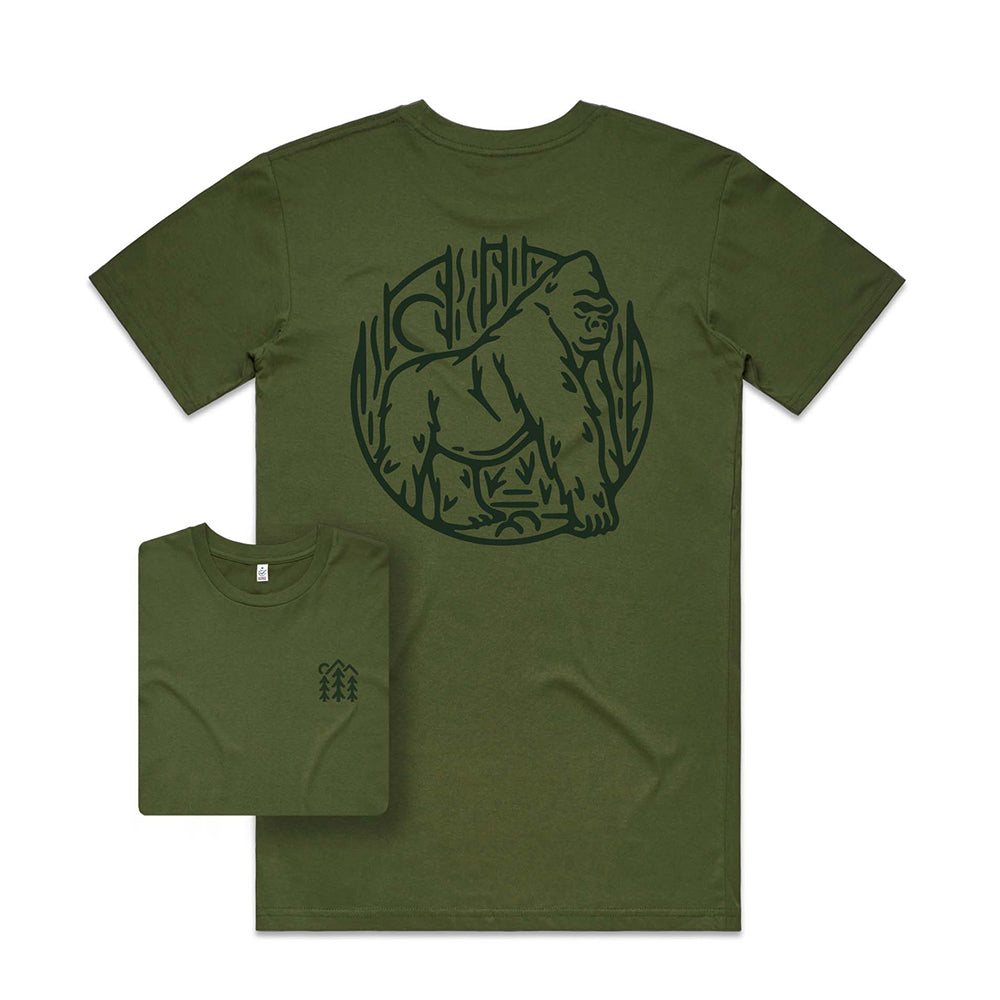 Gorilla T-shirt / Back Print
