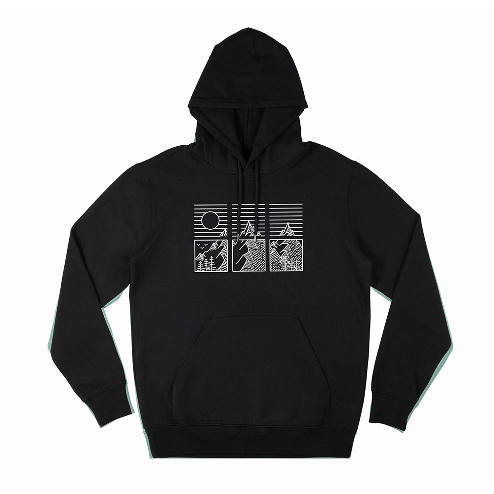 High Peaks Hoodie / Front Print