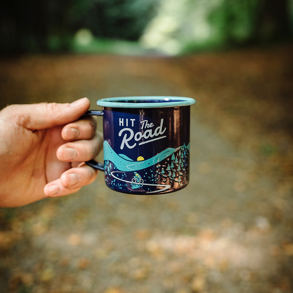 Enamel Mug - Hit The Road